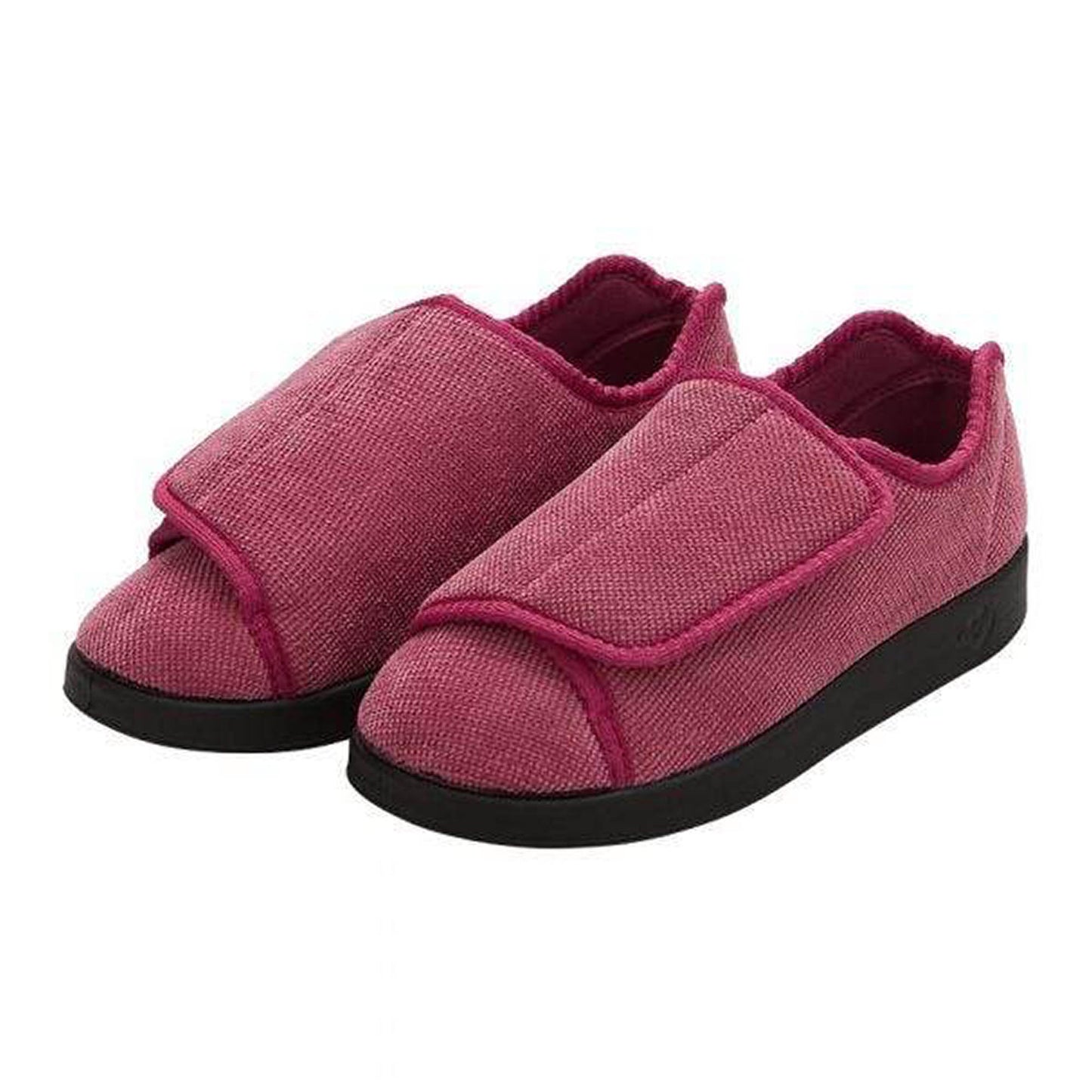 Women's Antimicrobial Extra Extra Wide Easy-Closure Slippers