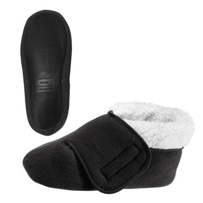 Unisex Extra Wide Soft Fleece Booties