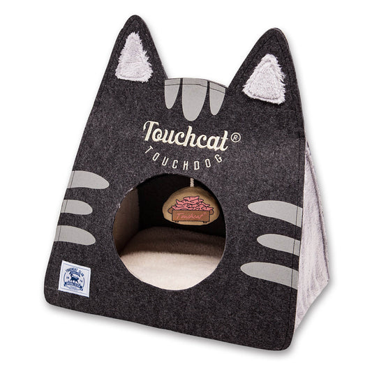 Touchcat&reg; Kitty Ears On-The-Go Collapsible Cat Bed