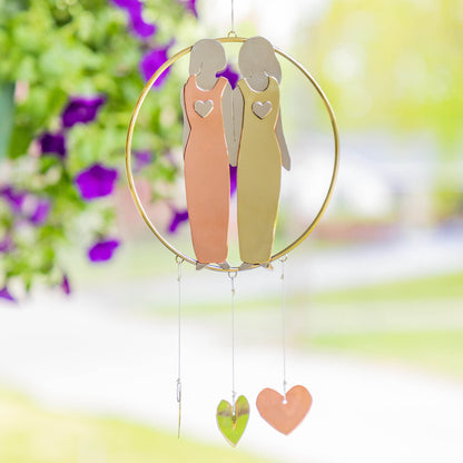 Bond Between Sisters Wind Chime