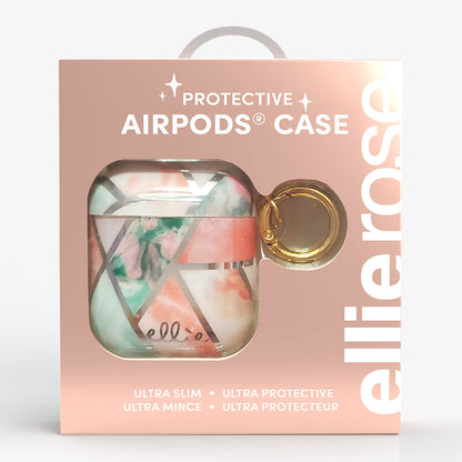 Peachy Green AirPods Case