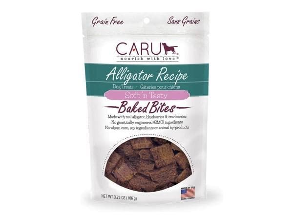 Caru Pet Soft 'n Tasty Dog Treats - Alligator