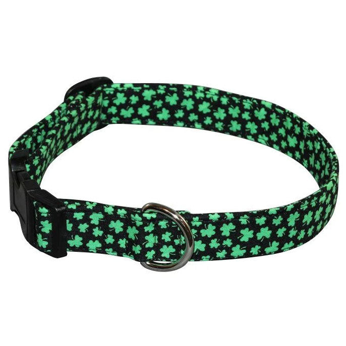 Shamrock Night Dog Collar