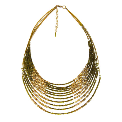 Sparkling Strands Necklace