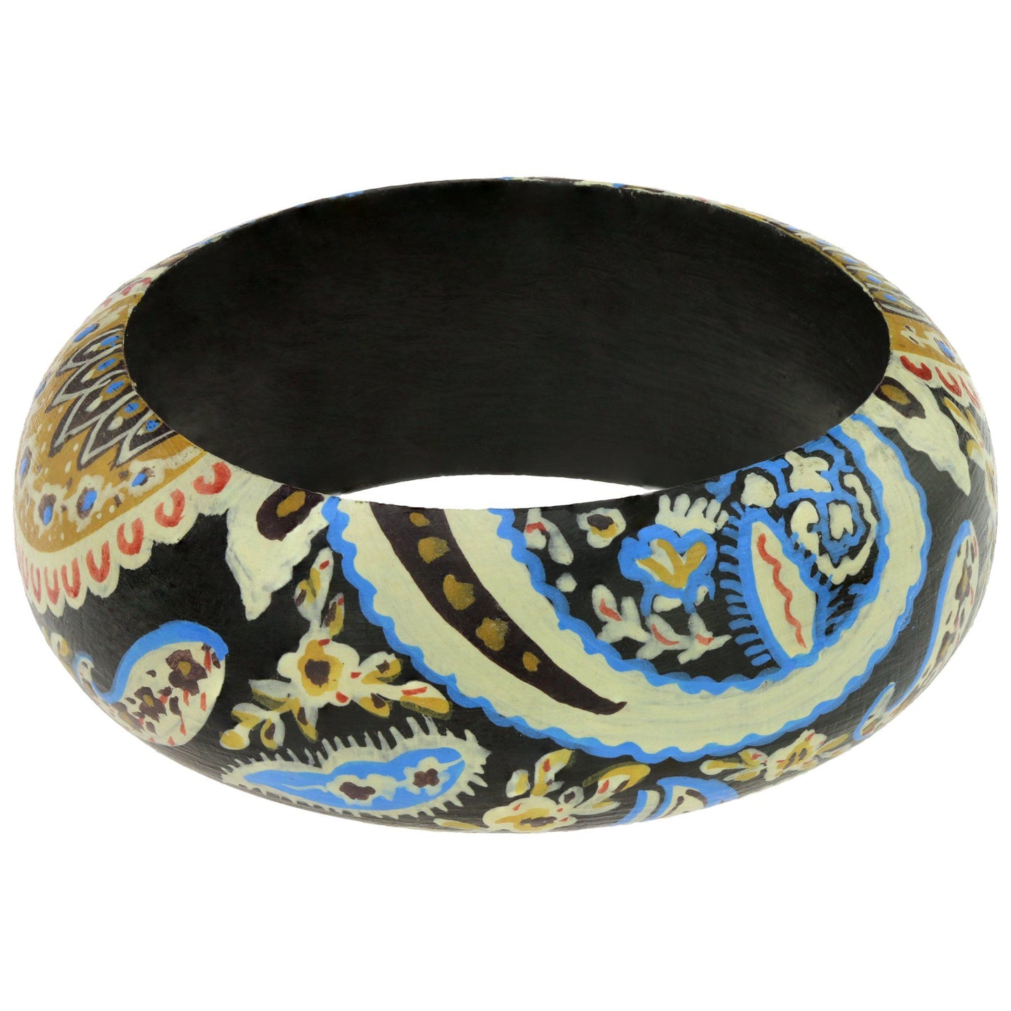 Painted Paisley Bangle