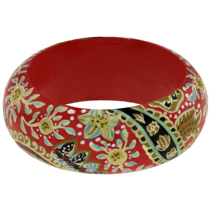 Painted Paisley Bangle