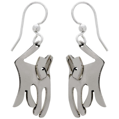 Dancing Dog Earrings