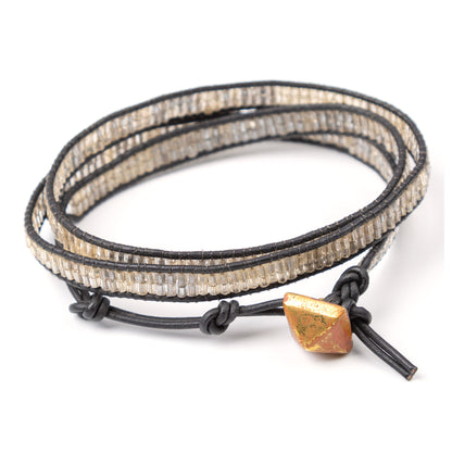 Sasa Shine On 3x Wrap Bracelet