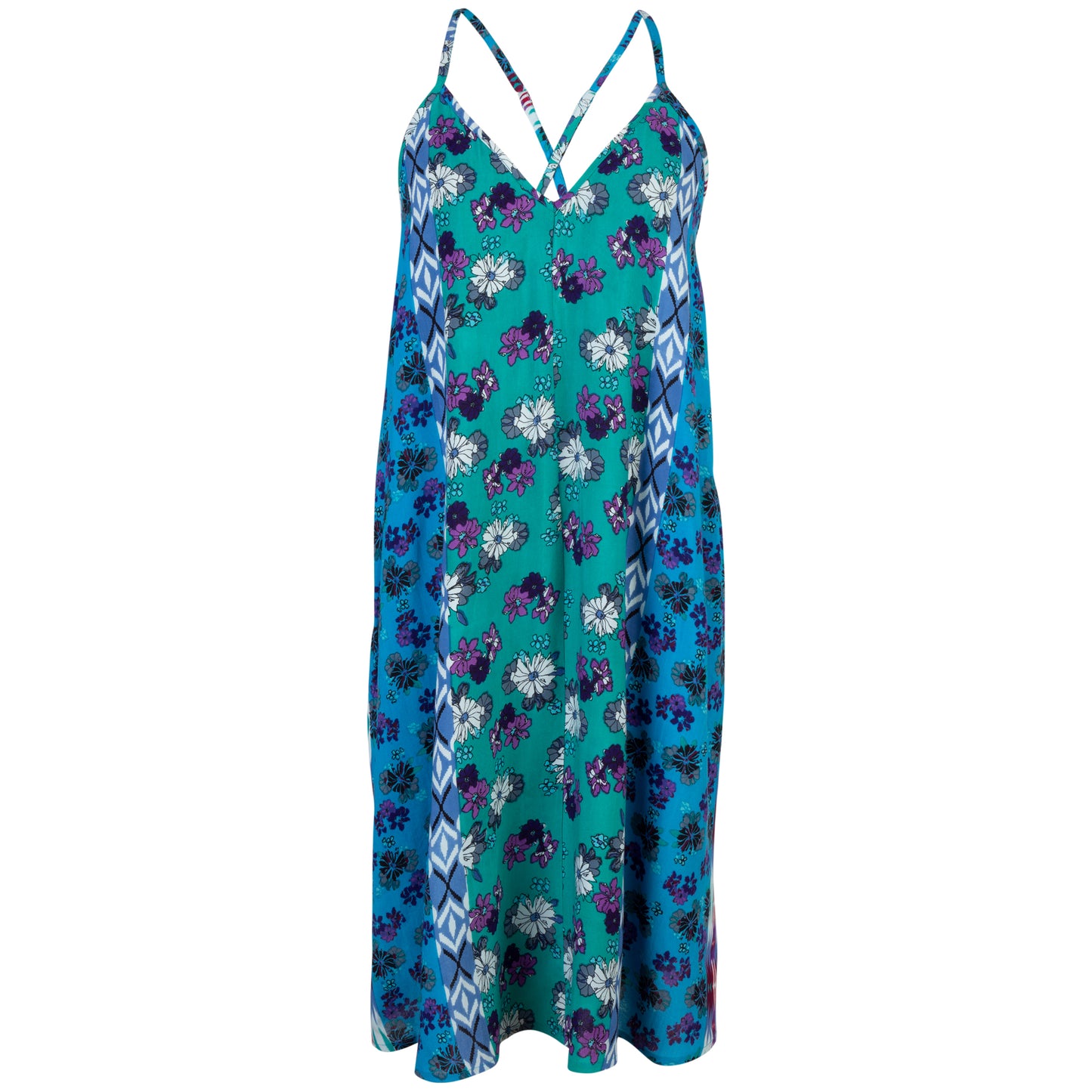 Floral Festival Mid Length Dress