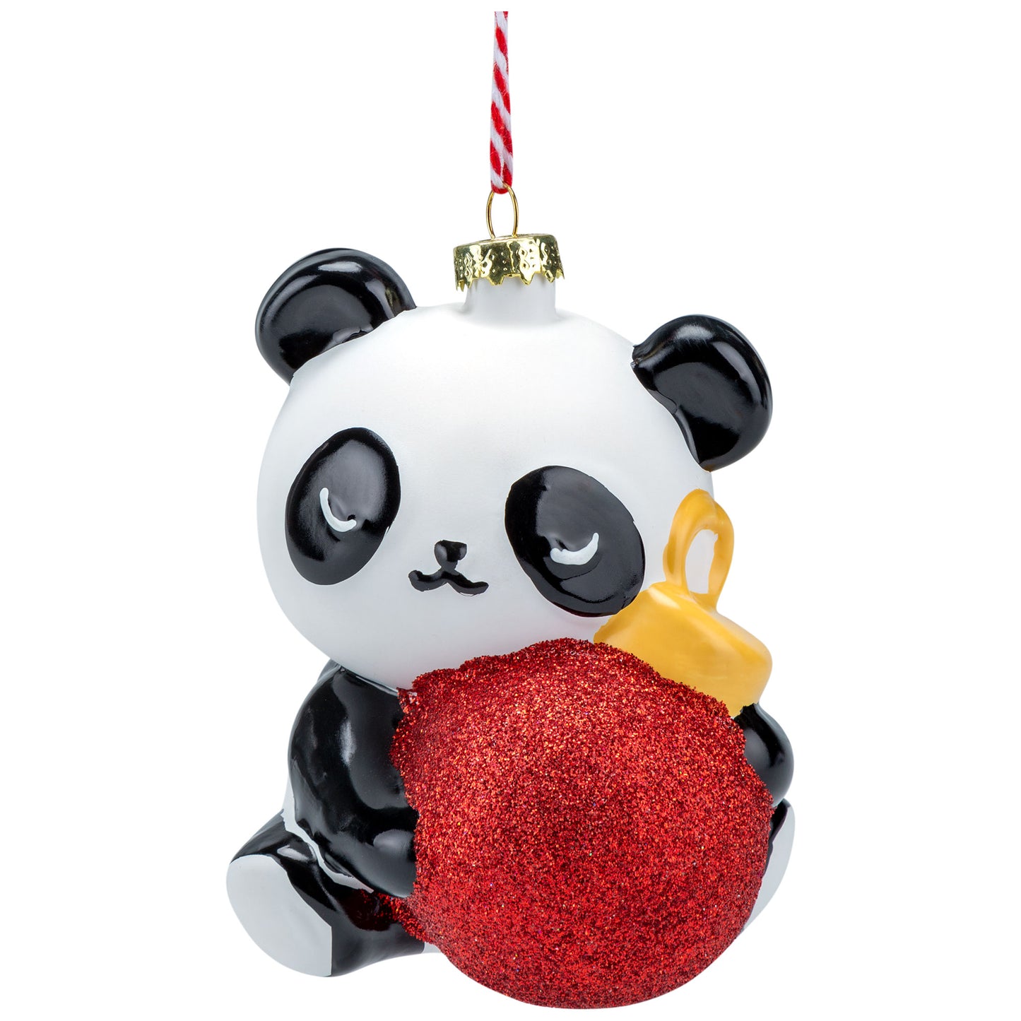 Adorable Animal Glass Bauble Ornament