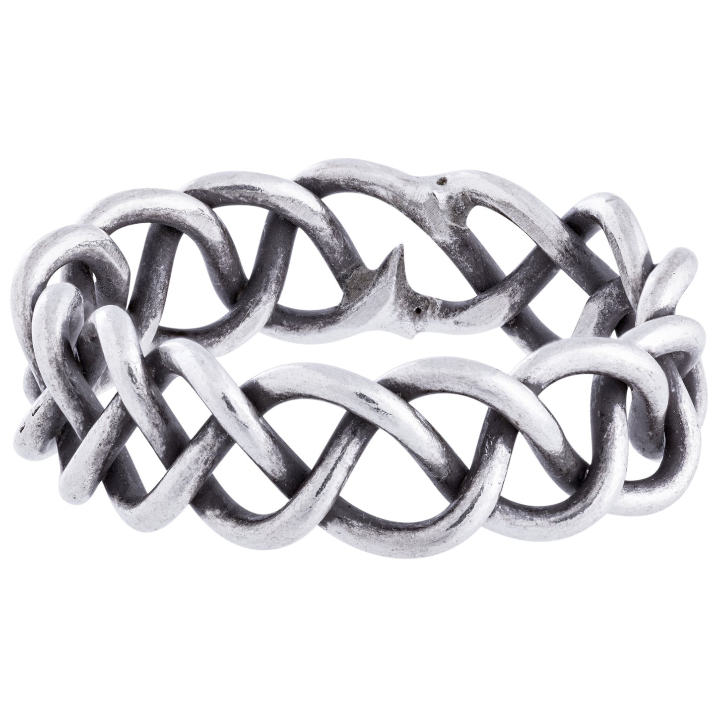 Chain Link Sterling Silver Ring