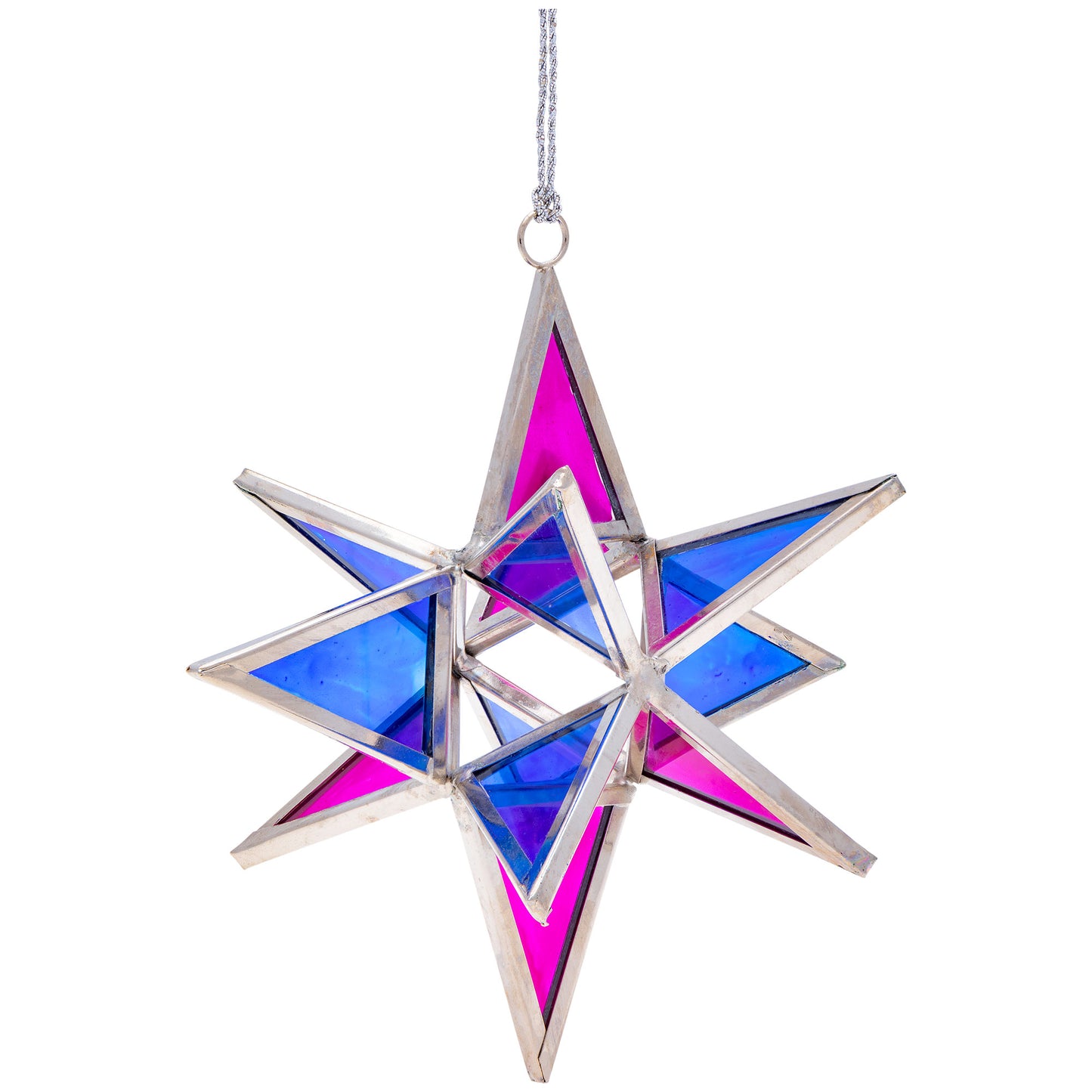 Glass Moravian Star Ornament | Fair Trade