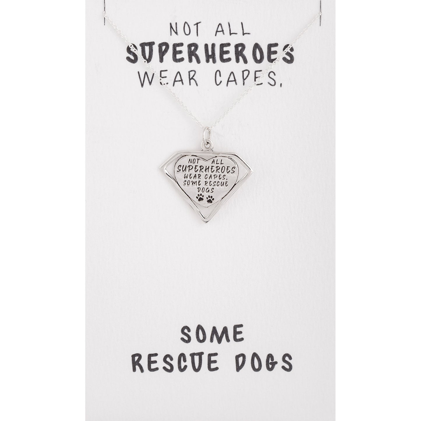 Real Heroes Rescue Dogs Necklace