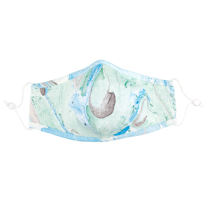 Marbleous Color Face Mask & Headband