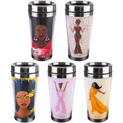 Shades of Color Travel Mug