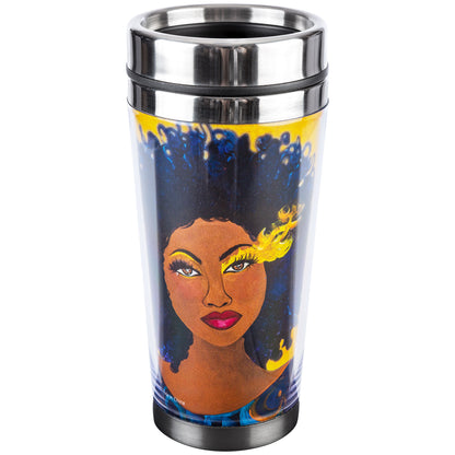 Shades of Color Travel Mug