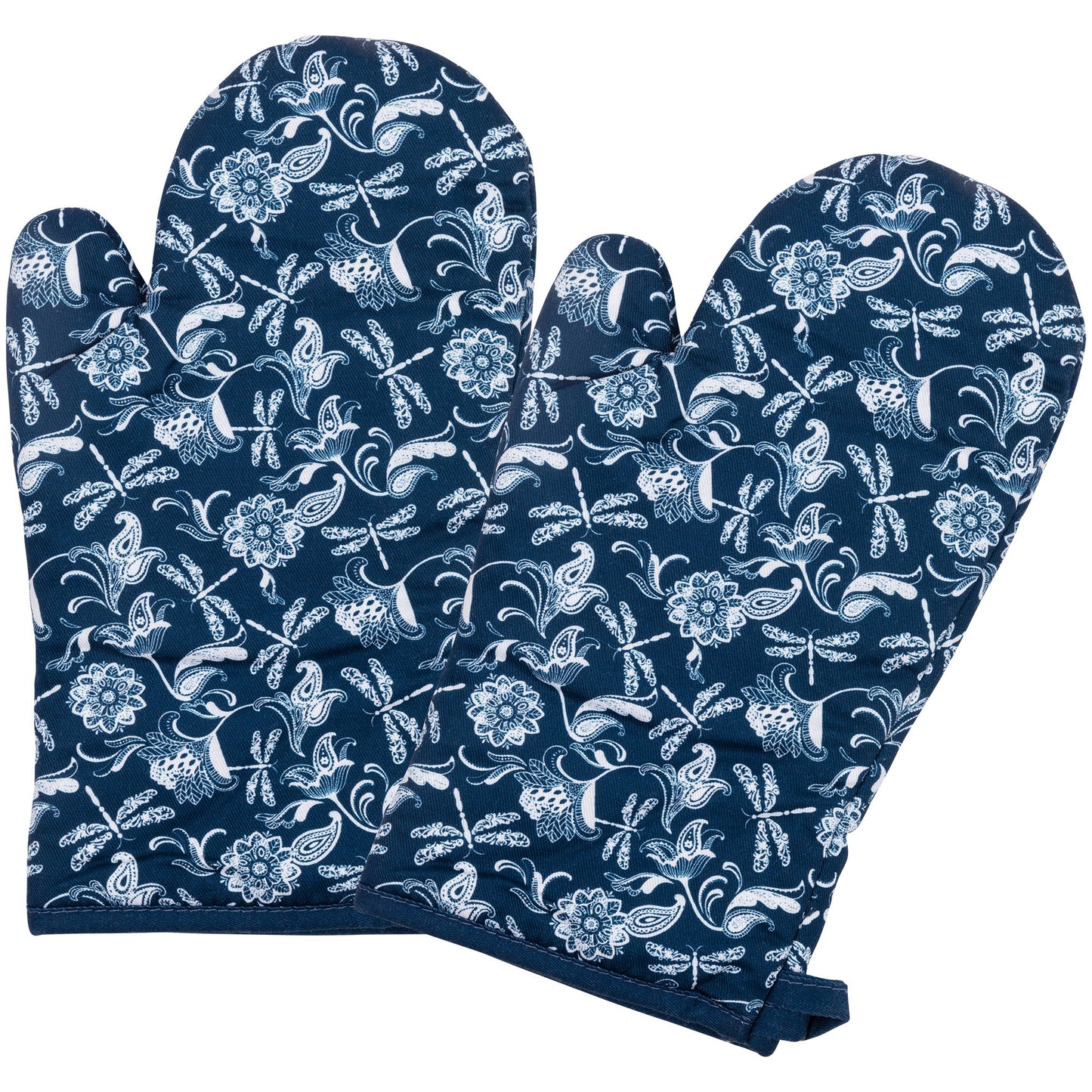 Distinctly Designed Oven Mitts - Set of 2