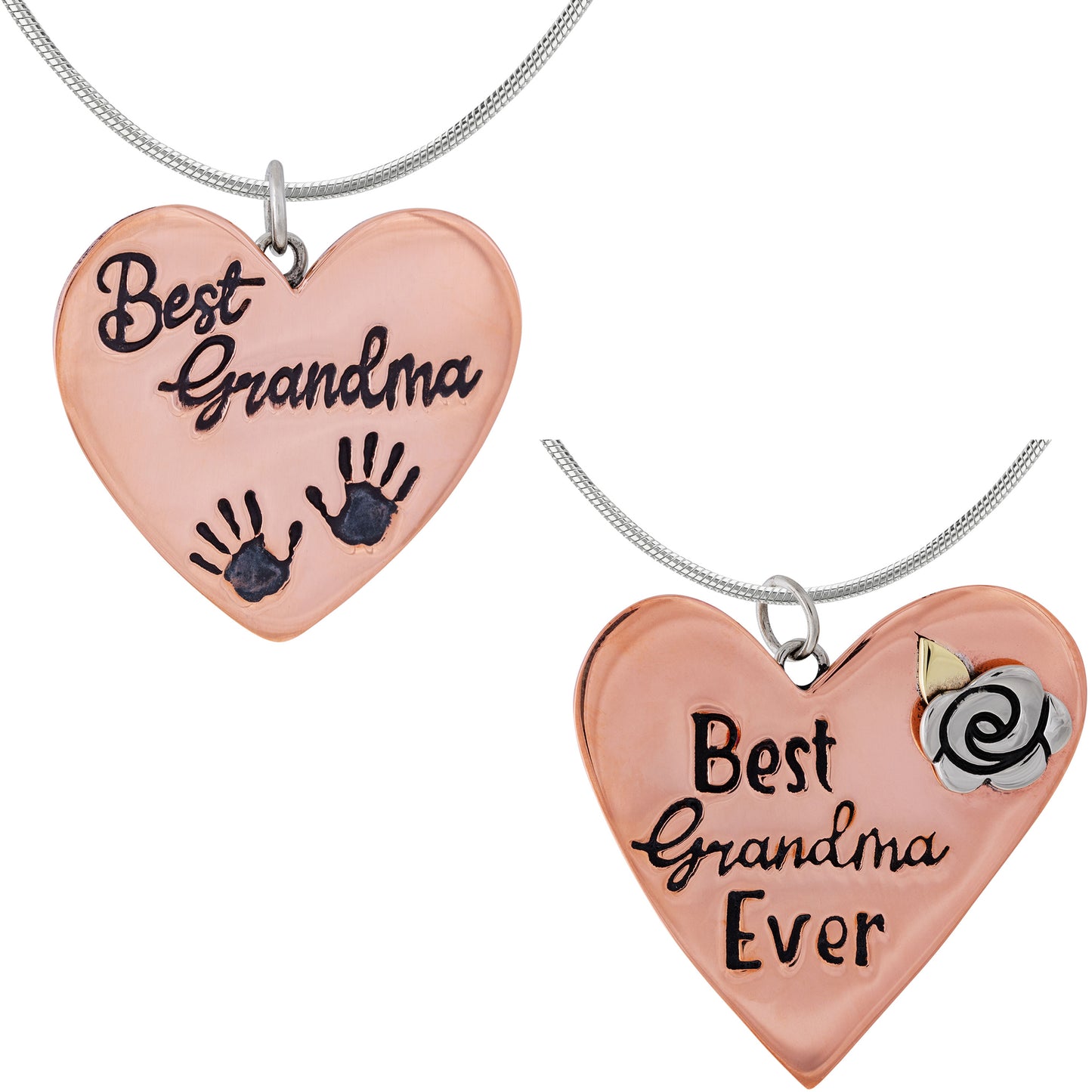 Best Grandma Mixed Metal Necklace