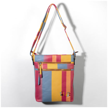 Ombre Paws Crossbody Bag