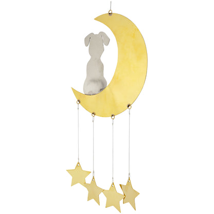 Moonlight Dog Mixed Metal Wind Chime