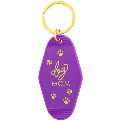 Pet Mom Vintage Style Keychain