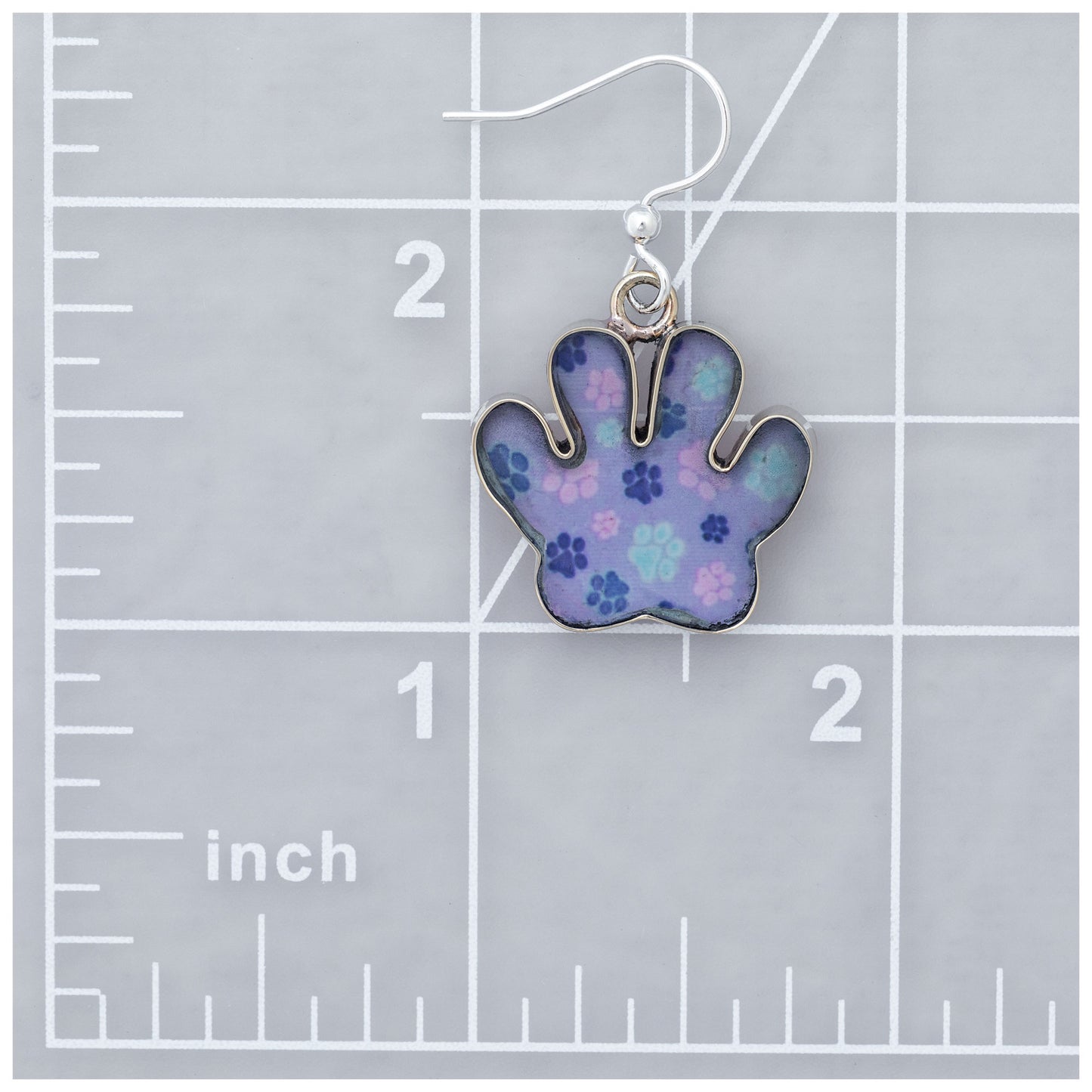 Paw Print Garden Earrings