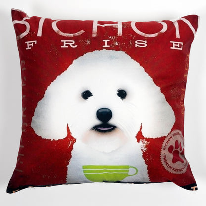 Art Print Plush Accent Pillow Cover