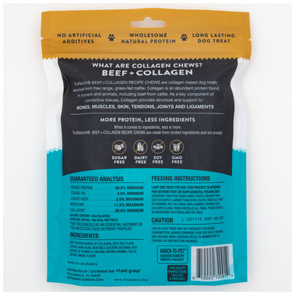 TruRanch&reg; 6-inch Collagen Roll - 4 Pack