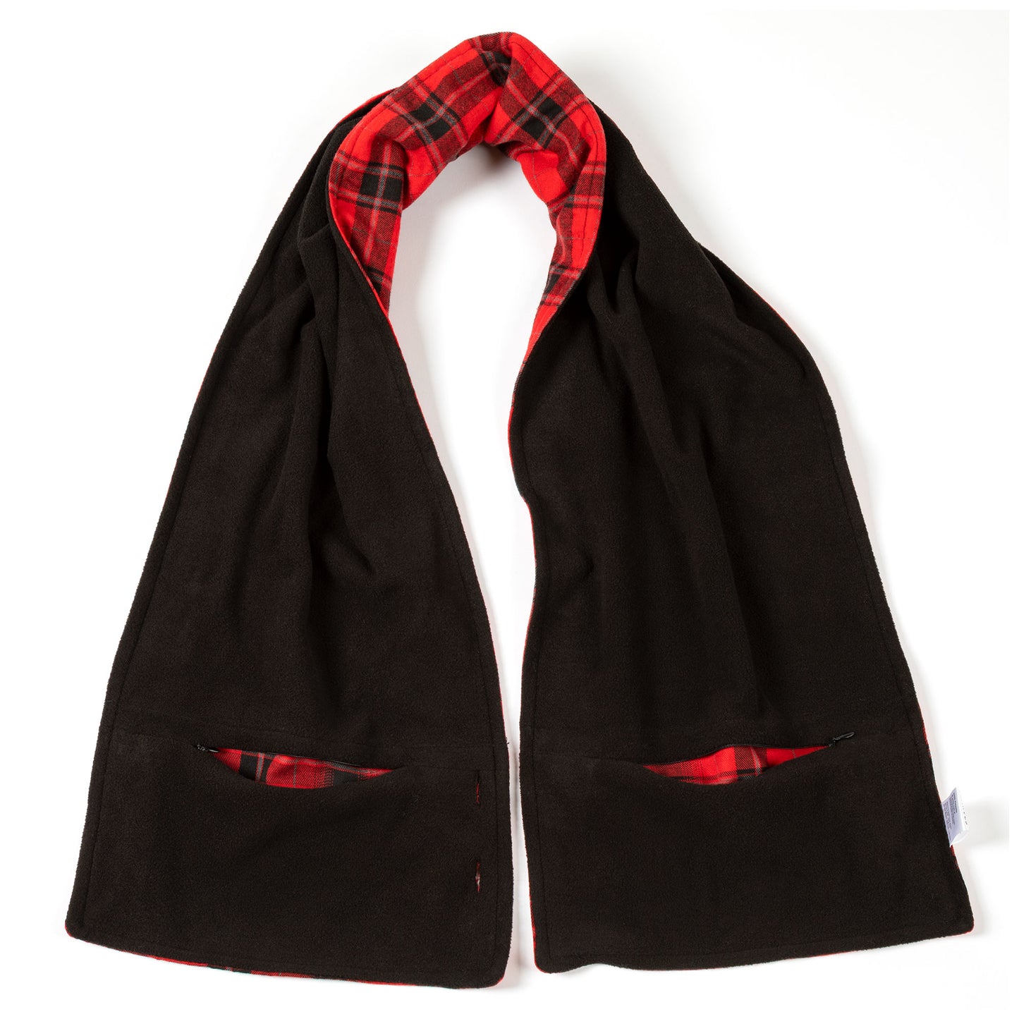 Flannel & Fleece Pocket Scarf