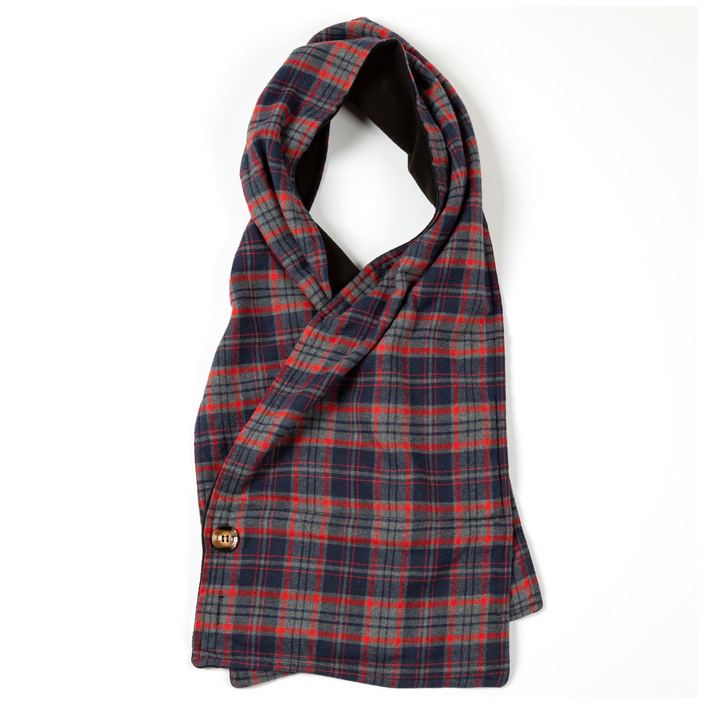 Flannel & Fleece Pocket Scarf