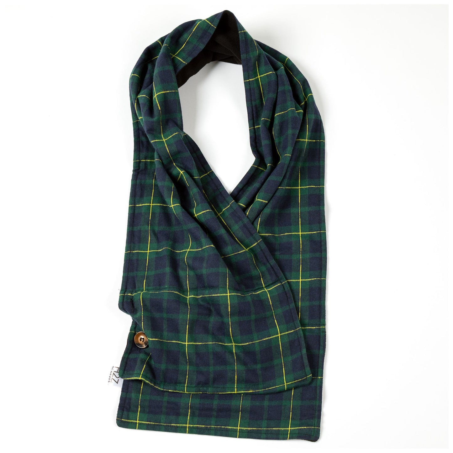 Flannel & Fleece Pocket Scarf