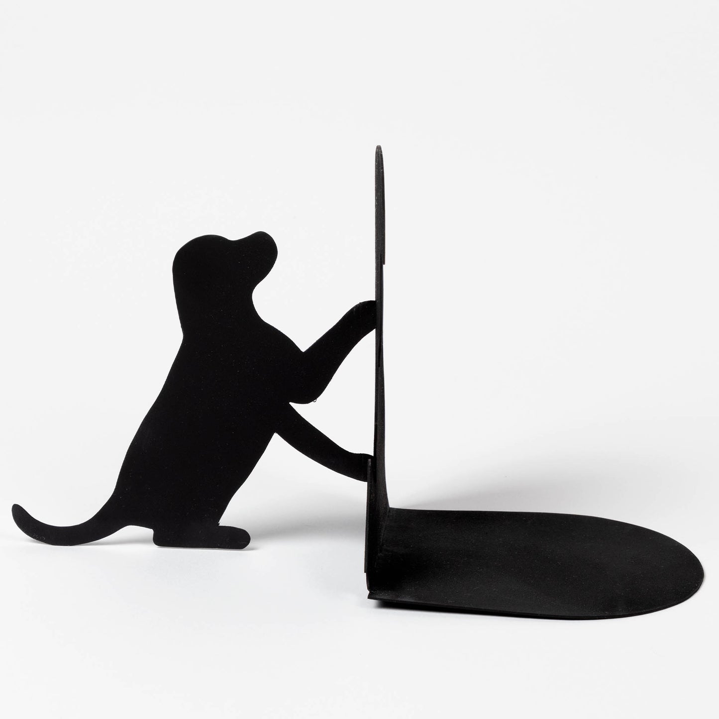 Hand Cut Pet Metal Bookends