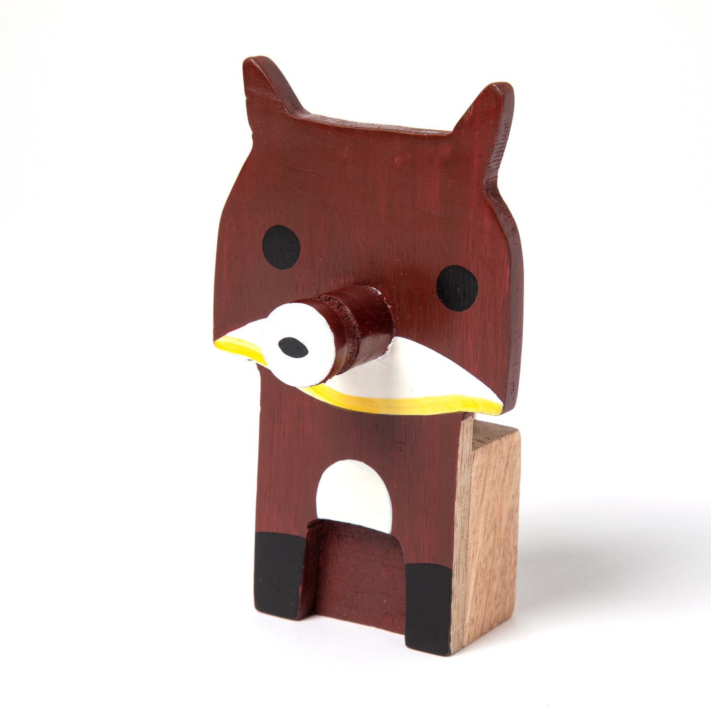 Animal Noses Wooden Glasses Holder