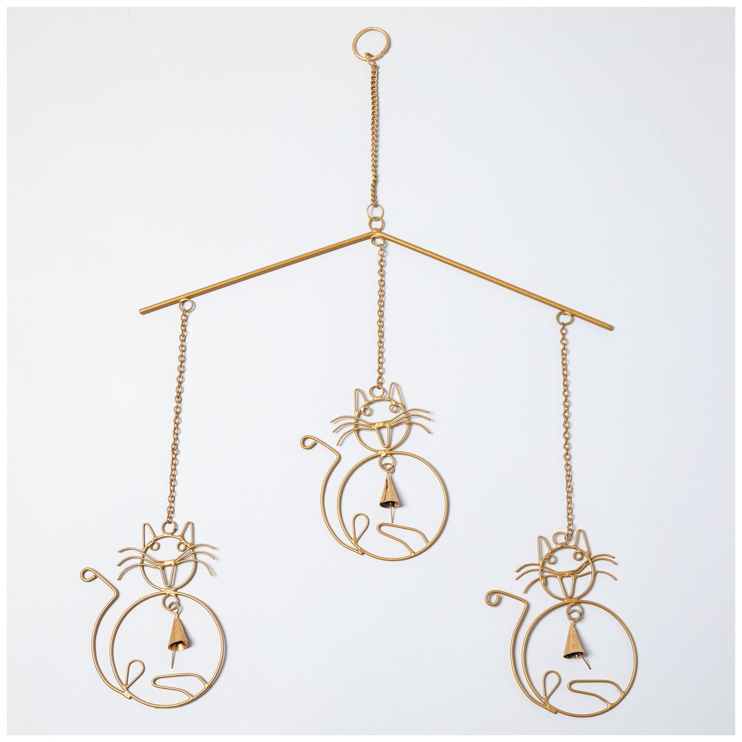 Cat & Dog Iron Wind Chime