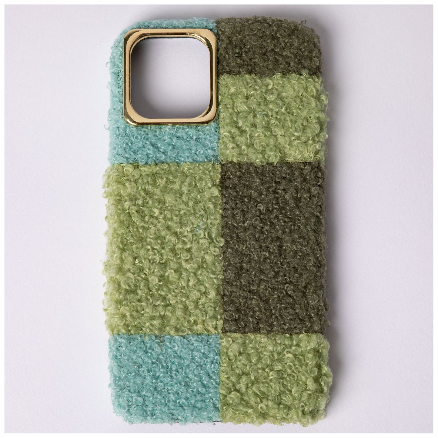 Plush Geometric iPhone 12 Cover