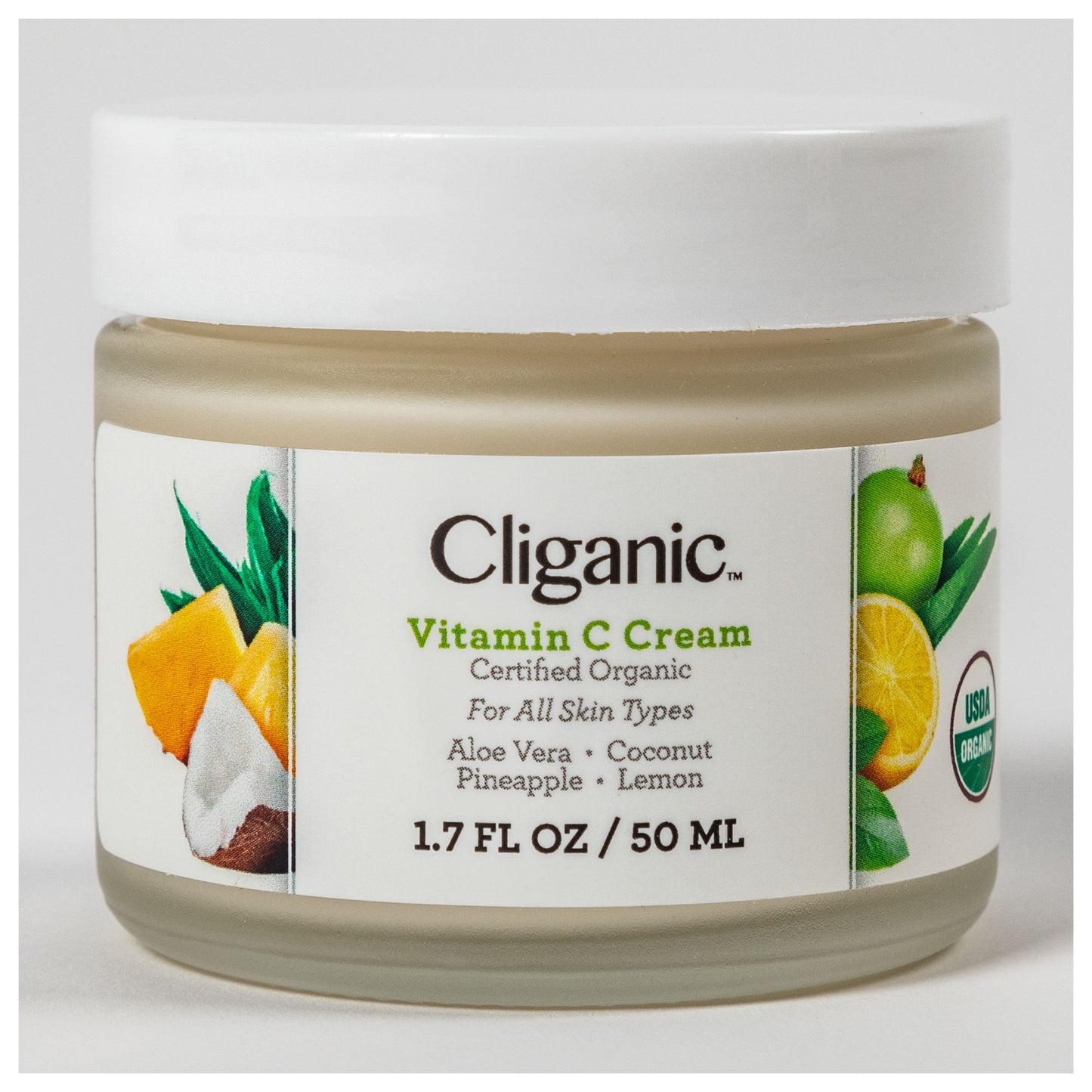 Cliganic&trade; Organic Vitamin C Cream