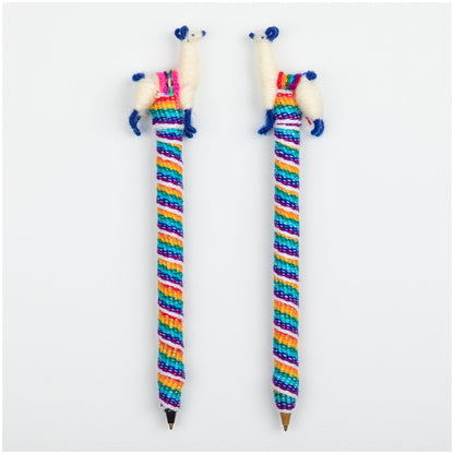 Cute Llama Handmade Pen - Set of 2