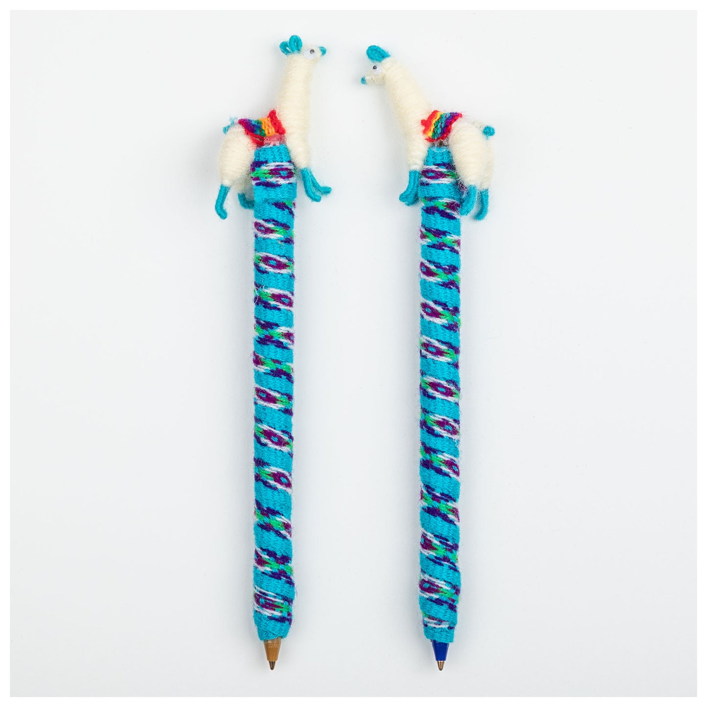 Cute Llama Handmade Pen - Set of 2