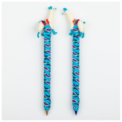 Cute Llama Handmade Pen - Set of 2