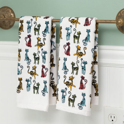 Festival Pets Hand Towel - Set of 2