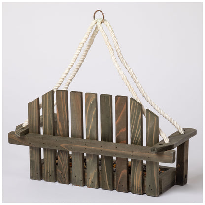 Hanging Bench Bird & Squirrel Feeder