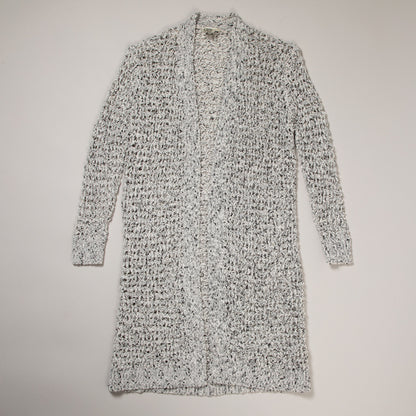 Open Weave Long Cardigan