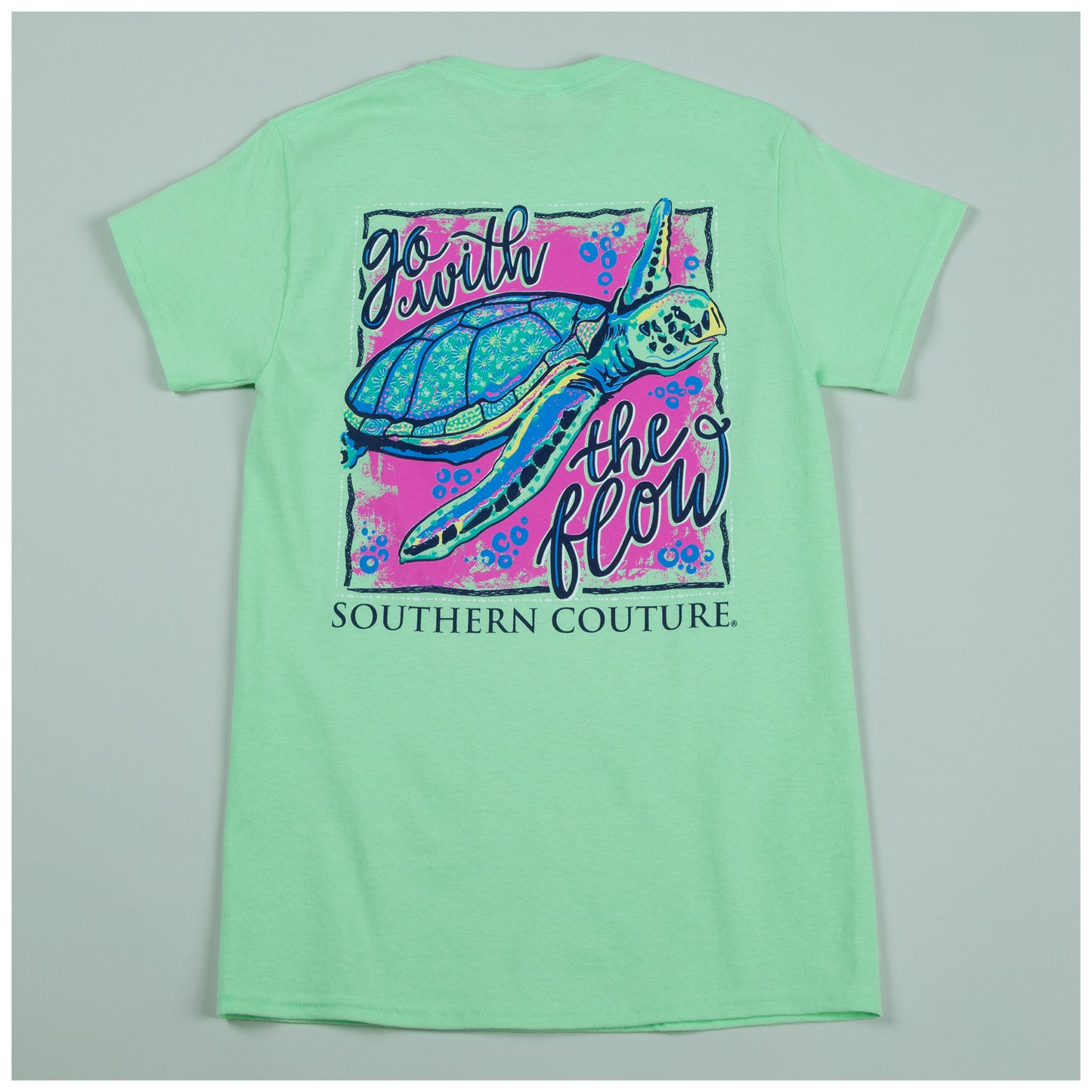 Go with the Flow Turtle T-shirt