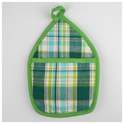 Garden Gnome Pot Holder & Dish Towel Set