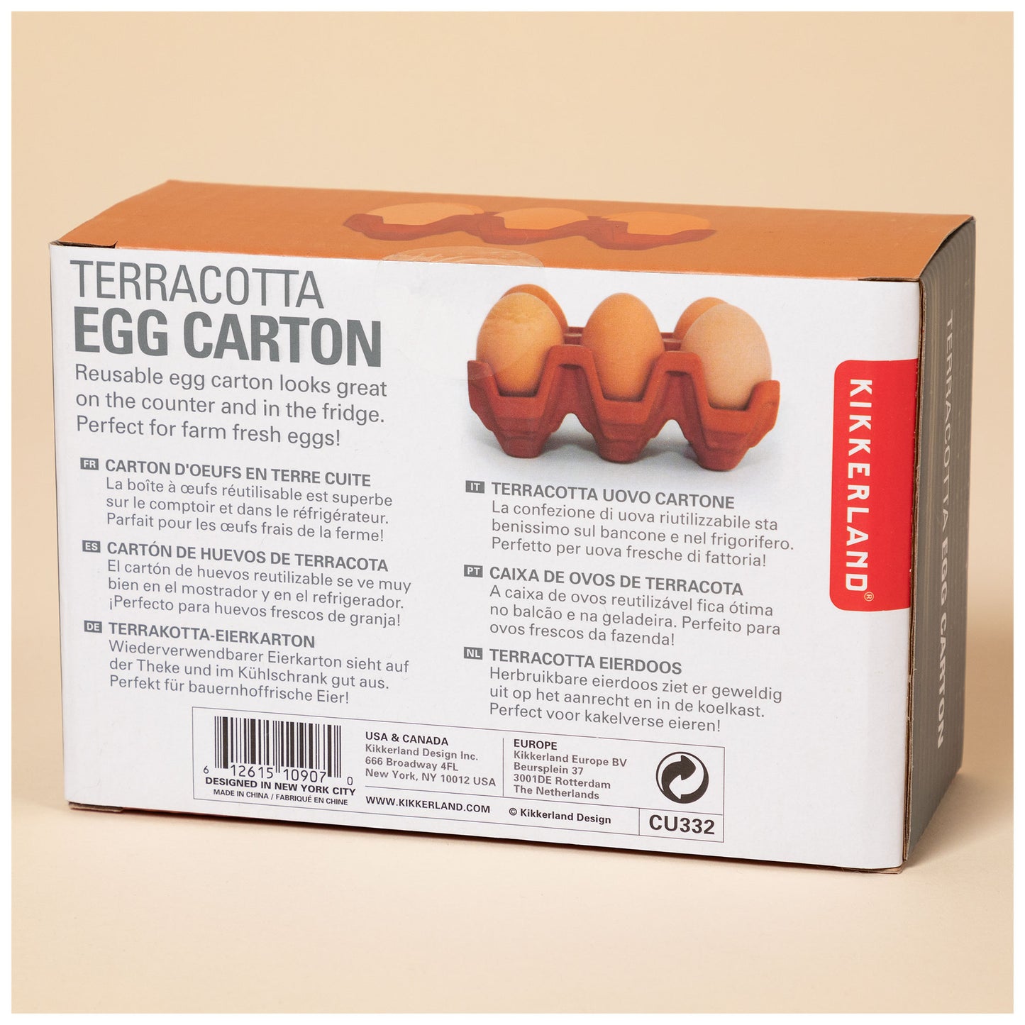 Terracotta Egg Holder