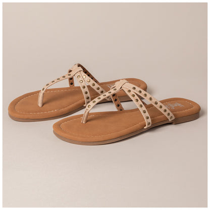 Corkys T-Strap Fashion Flip Flops