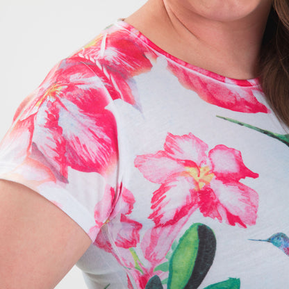 Blissful Hummingbird Short Sleeve Tee