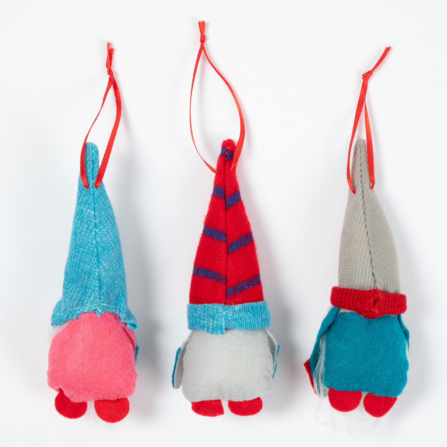 Winter Gnome Ornament - Set of 3