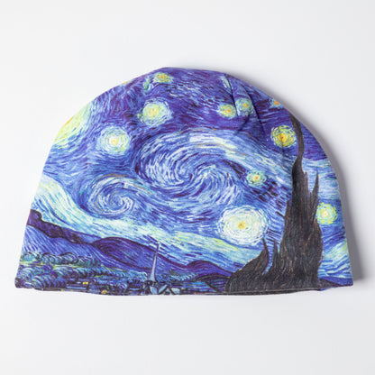 Van Gogh Beauty Printed Beanie