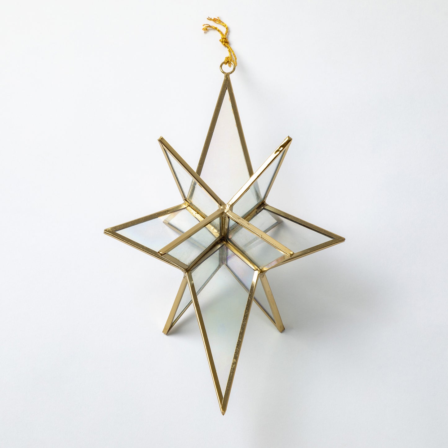 Glass Moravian Star Ornament | Fair Trade